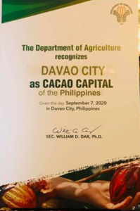 Davao City as the Chocolate Capital of the Philippines